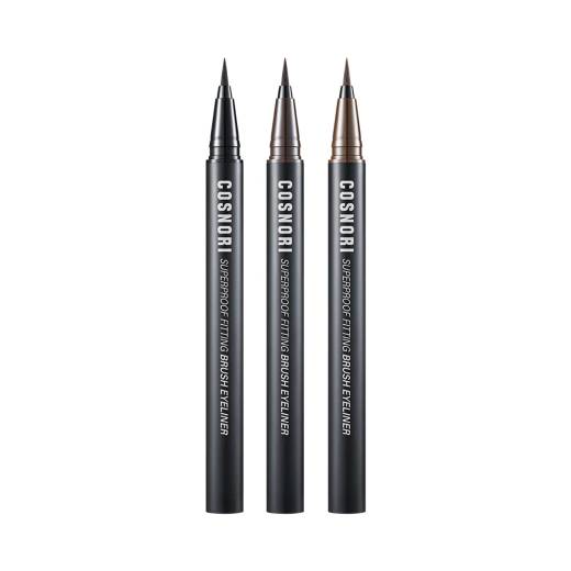 COSNORI Super Proof Fitting Brush Eyeliner (4 Colors)