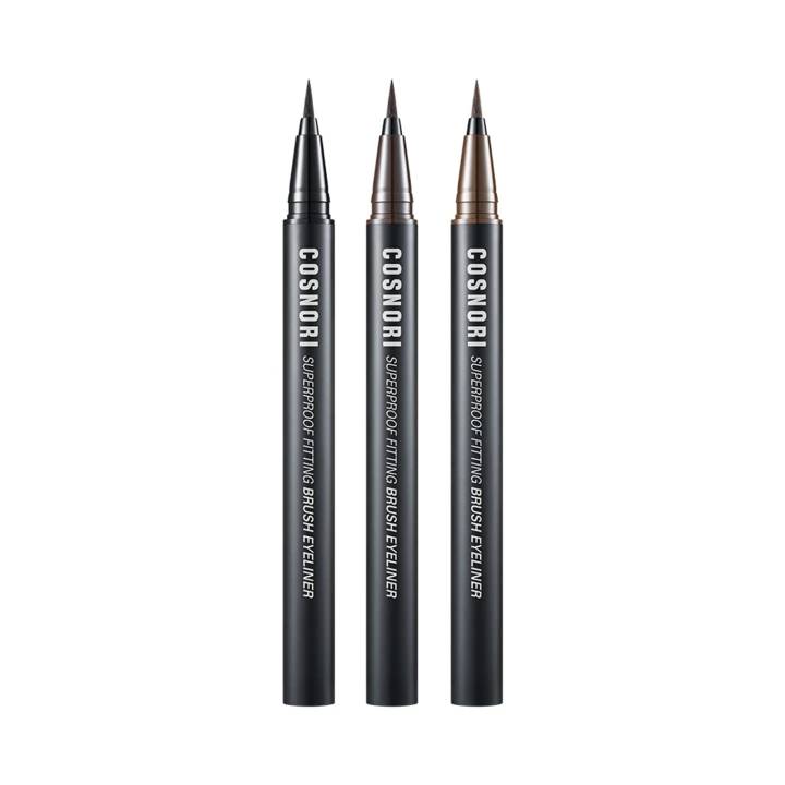 COSNORI Super Proof Fitting Brush Eyeliner (4 Colors)
