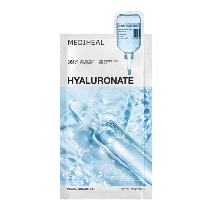 MEDIHEAL Hyaluronate Essential Mask Sheet Ultra Hydration 4ea