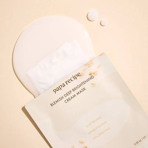 papa recipe Blemish Deep Brightening Cream Mask Sheet 10ea