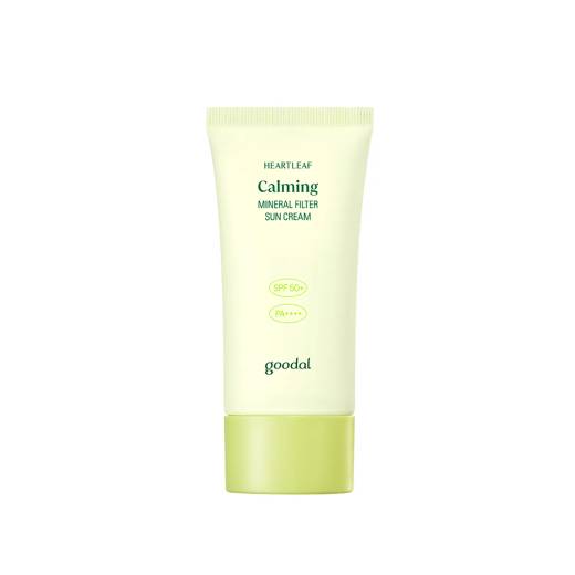[Teletubbies EDITION] goodal Heartleaf Calming Mineral Filter Sun Cream 50mL 1+1 Set (+ 1 Carabiner)