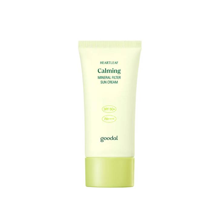 [Teletubbies EDITION] goodal Heartleaf Calming Mineral Filter Sun Cream 50mL 1+1 Set (+ 1 Carabiner)