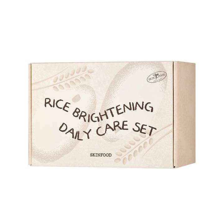SKINFOOD Rice Brightening Daily Care Set