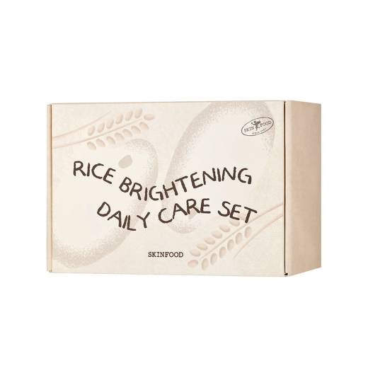 SKINFOOD Rice Brightening Daily Care Set