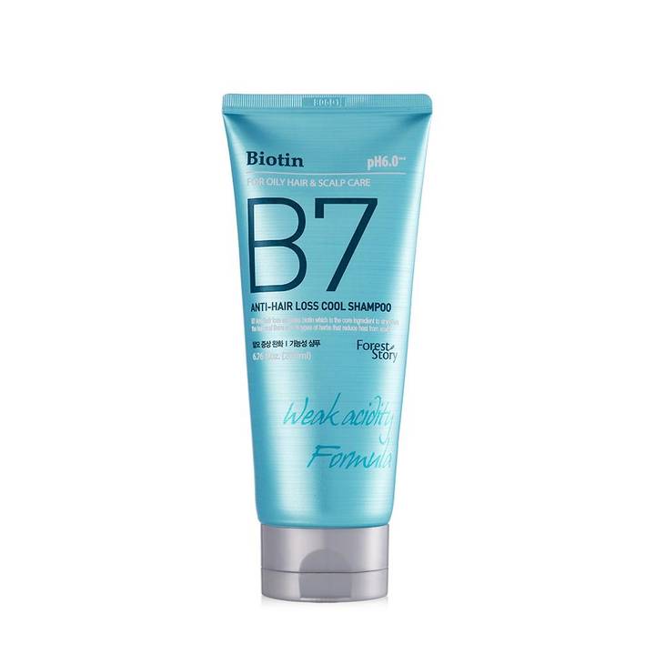Forest Story Biotin B7 Anti-Hair Loss Cool Shampoo 200ml