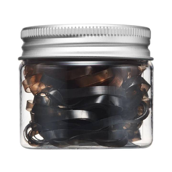 Fillimilli Hair Rubber Band (Black & Brown/Pastel) 140P