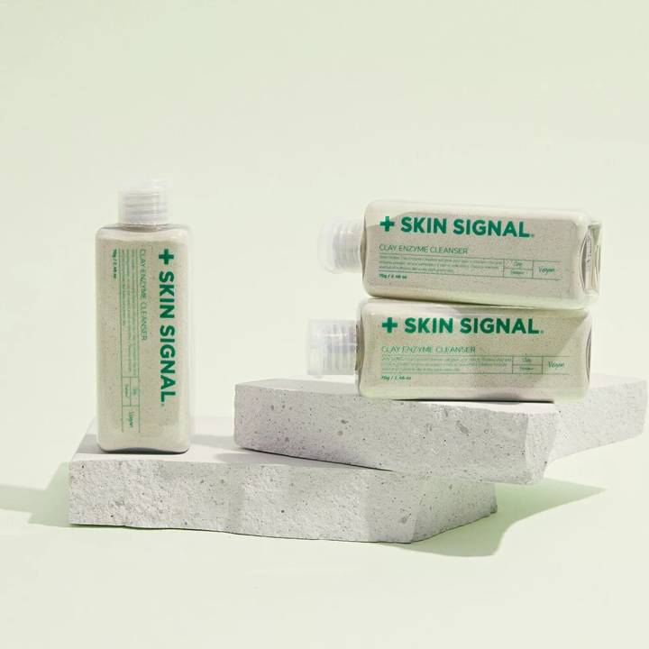 SKIN SIGNAL Clay Enzyme Cleanser #Green 70g