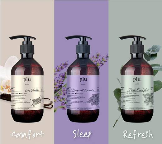 plu Therapy Body Wash 500g #Bergamot Lavender