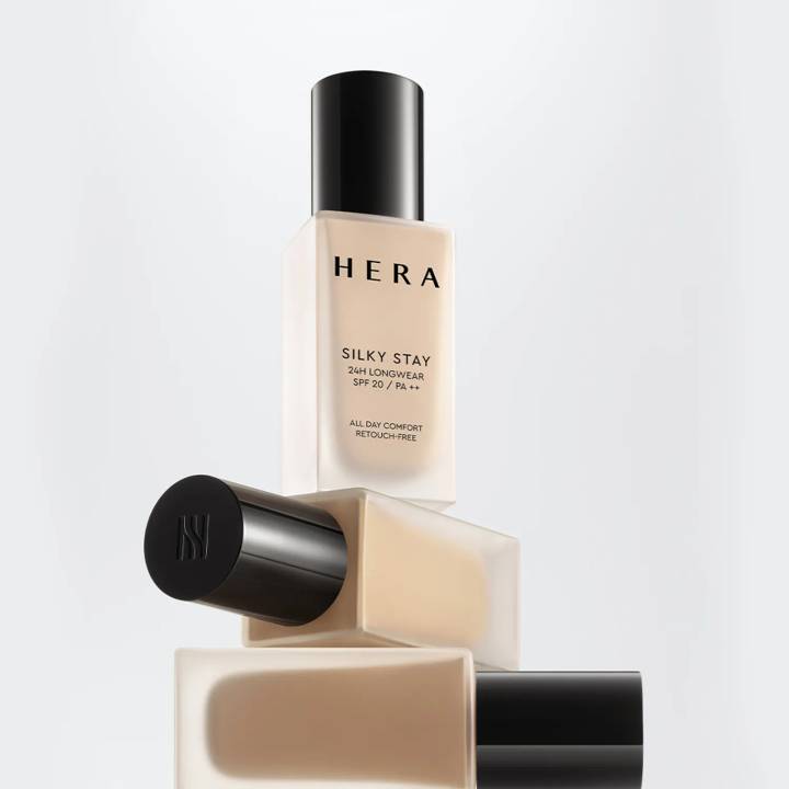 HERA Silky Stay 24H Longwear Foundation (9 Shades)