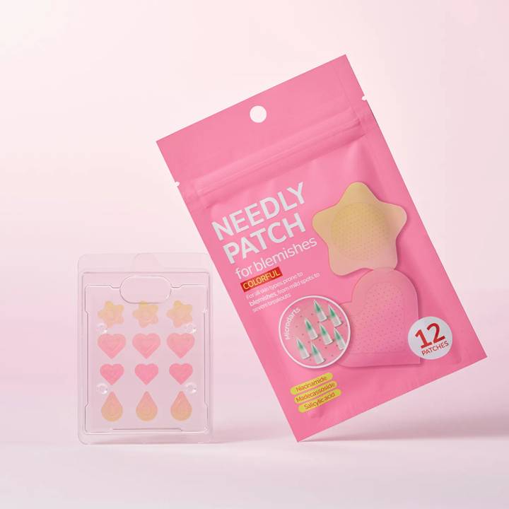 NEEDLY Patch for Blemishes Colorful 12P
