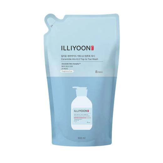 ILLIYOON Ceramide Ato 6.0 top to toe wash Refill 500mL