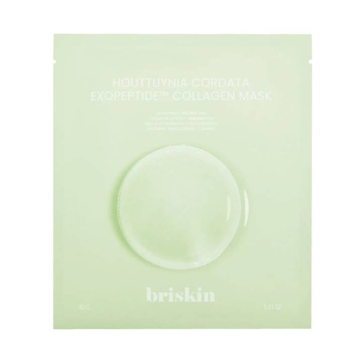briskin Houttuynia Cordata Exopeptide Collagen Mask Sheet 1P