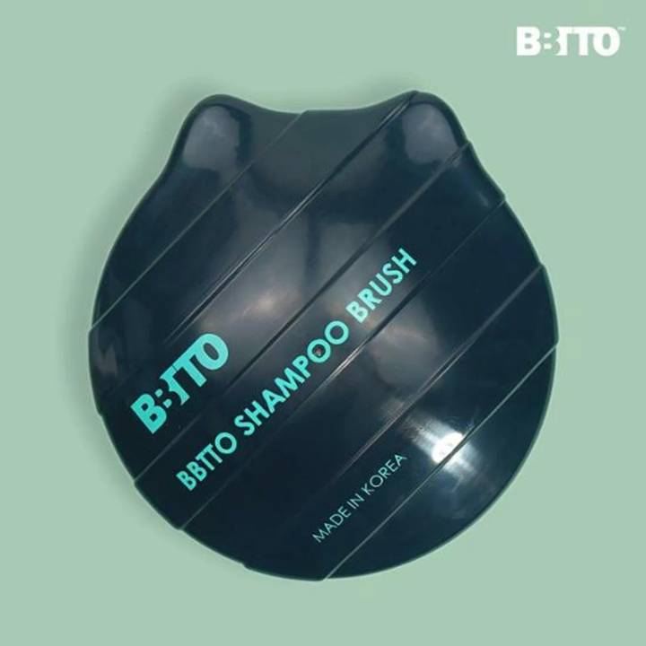 BBTTO Silicone Shampoo Brush For Scalp Massage