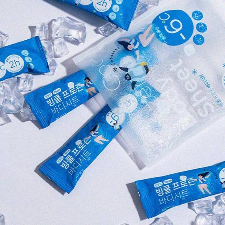 OSEQUE Being Cool Frozen Body Sheet 5ea