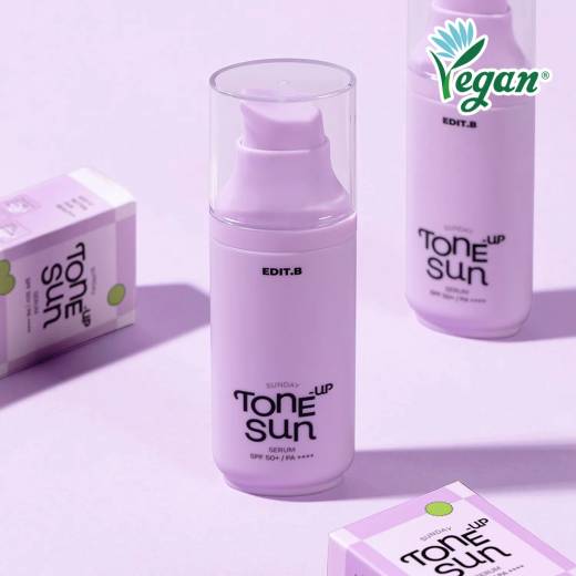 EDIT.B Sunday Tone Up Sun Serum 55ml SPF50+ PA++++