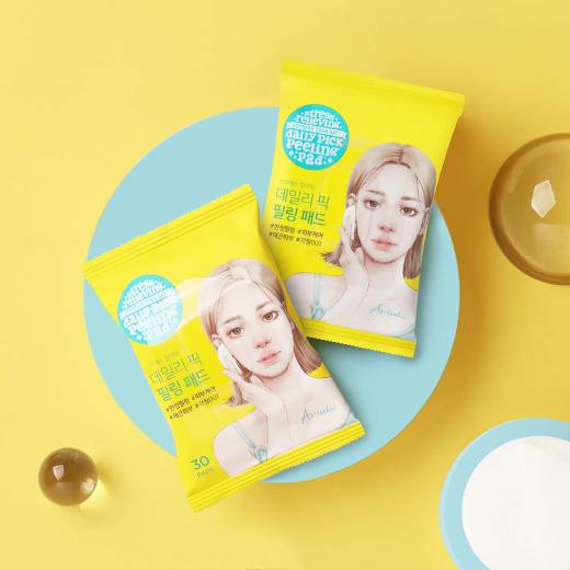 Ariul Stress Relieving Daily Pick Peeling Pad 30P*3ea