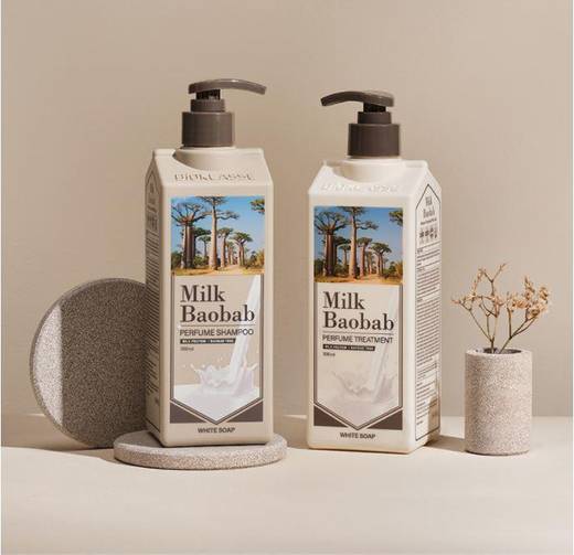 Milk Baobab Perfume Shampoo 500mL #White Soap