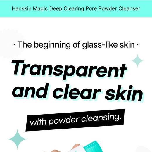 Hanskin Magic Deep Clearing Pore Powder Cleanser 50g