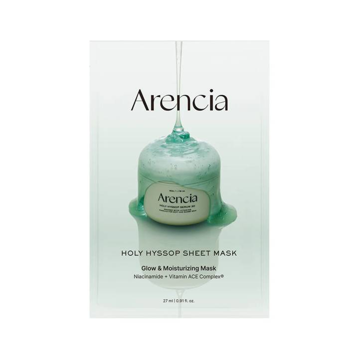 Arencia Holy Hyssop Sheet Mask 1ea
