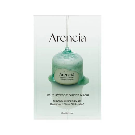 Arencia Holy Hyssop Sheet Mask 1ea