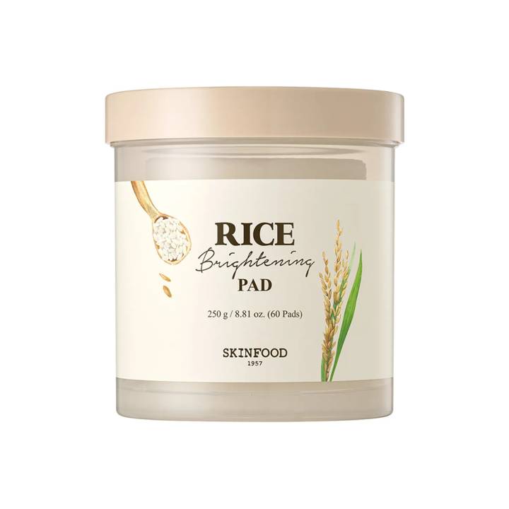 SKINFOOD Rice Brightening Pad 60P