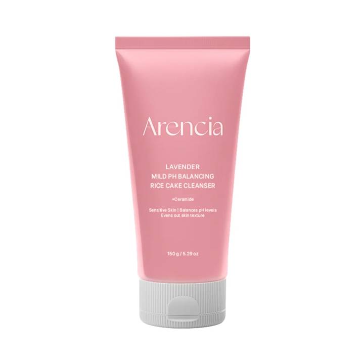 Arencia Lavender Mild pH Balancing Rice Cake Cleanser 150g