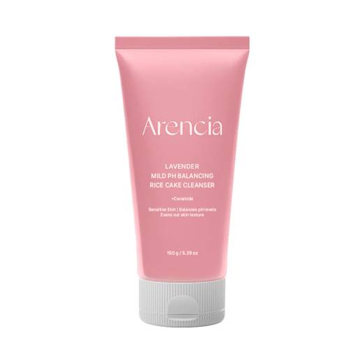 Arencia Lavender Mild pH Balancing Rice Cake Cleanser 150g