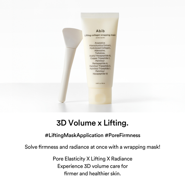 Abib Lifting Collagen Wrapping Mask Jericho Rose Film 100ml (+Spatula)