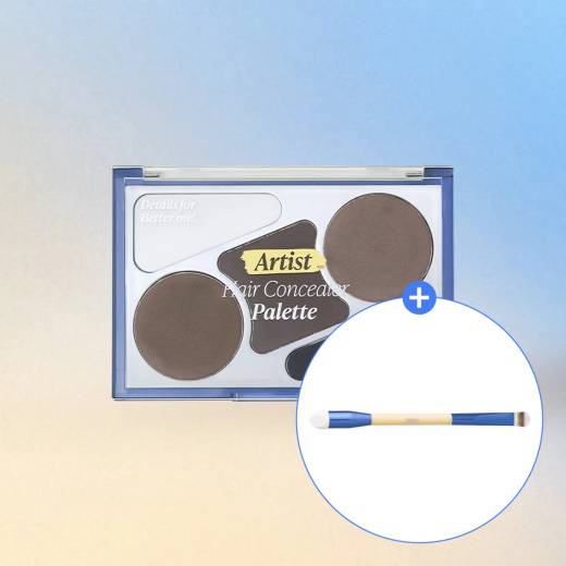 odiD Artist Hair Concealer Palette 12.9g Set (+Brush+Hair Pin)