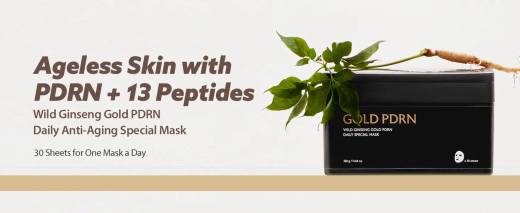 Milk Touch Wild Ginseng Gold PDRN Daily Special Mask 330g (30P)