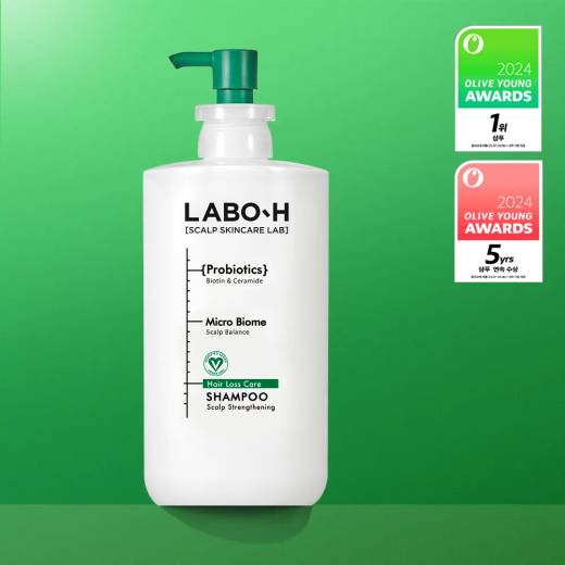 LABO-H Scalp Strenghtening Clinic Shampoo 750ml SET (+Monamhee Keyring)