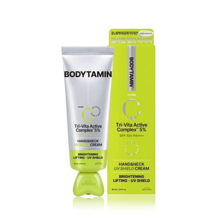 BEYOND Bodytamin Tri-Vita Active Complex 5% Hand & Neck UV Shield Cream 60ml