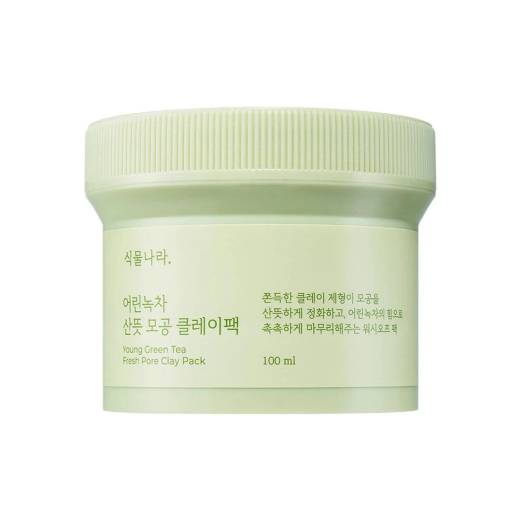 Shingmulnara Young Green Tea Fresh Pore Clay Pack 100ml