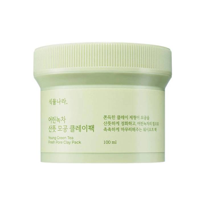 Shingmulnara Young Green Tea Fresh Pore Clay Pack 100ml