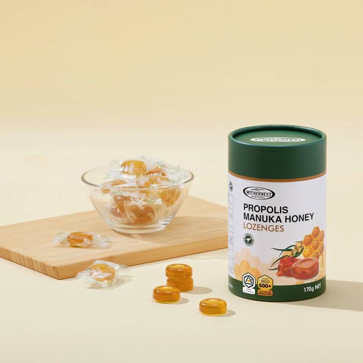mothernest Propolis Manuka Honey Lozenges 170g
