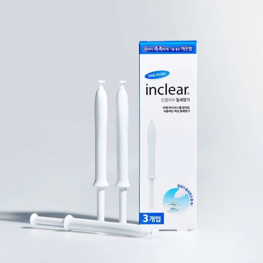 [Medical Device] inclear Pre-filled Syringe Type Vaginal Cleanser (3P/10P) [Daily]